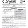 La Gaceta N° 35,822 del 14 de enero de 2022